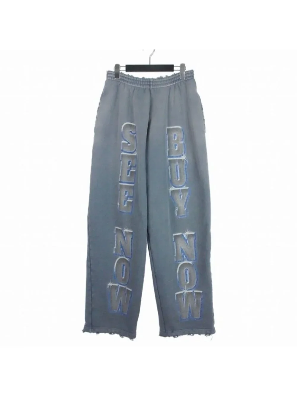 Balenciaga Demna Era See Now Buy Baggy Sweatpants Sweatshirt Pants Washed XS